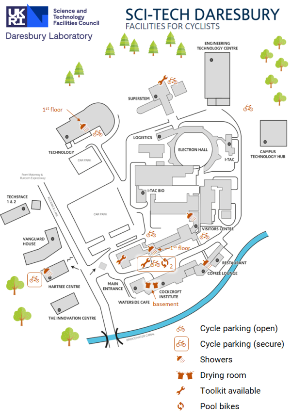 Campus Facilities Campus Facilities map