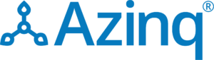 Azinq Full Blue Azinq logo